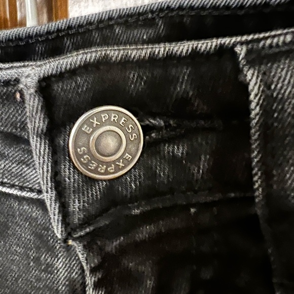 Black Express Slim Fit Skinny Jeans 28x32 - Picture 2 of 3